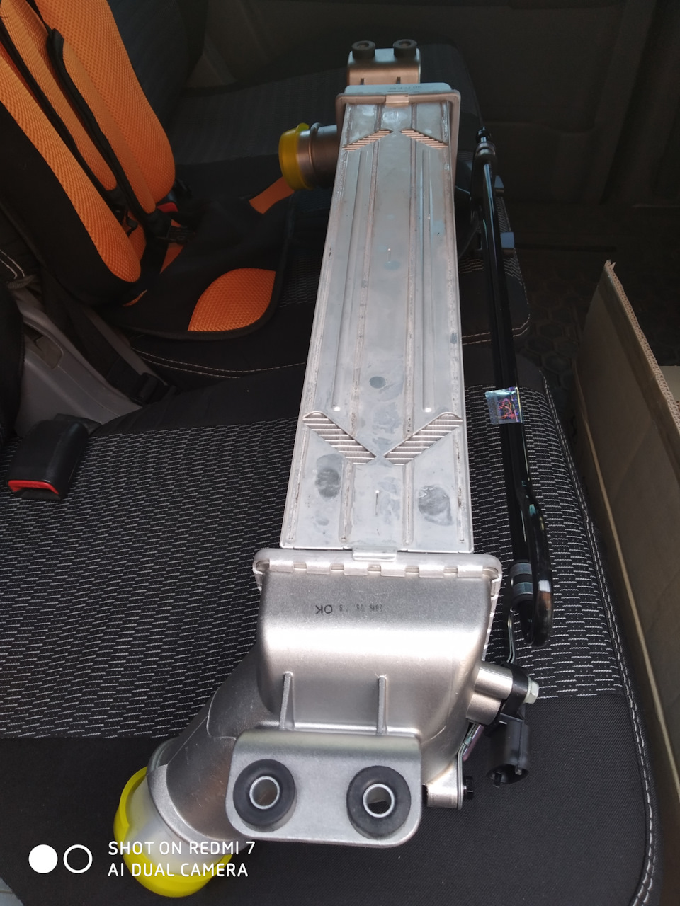 Заміна інтеркулера Luzar на оригінал Hyundai 28190 4A481 4