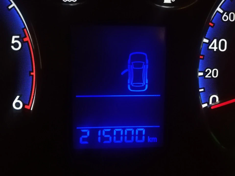 Все стабільно. 215тис.км