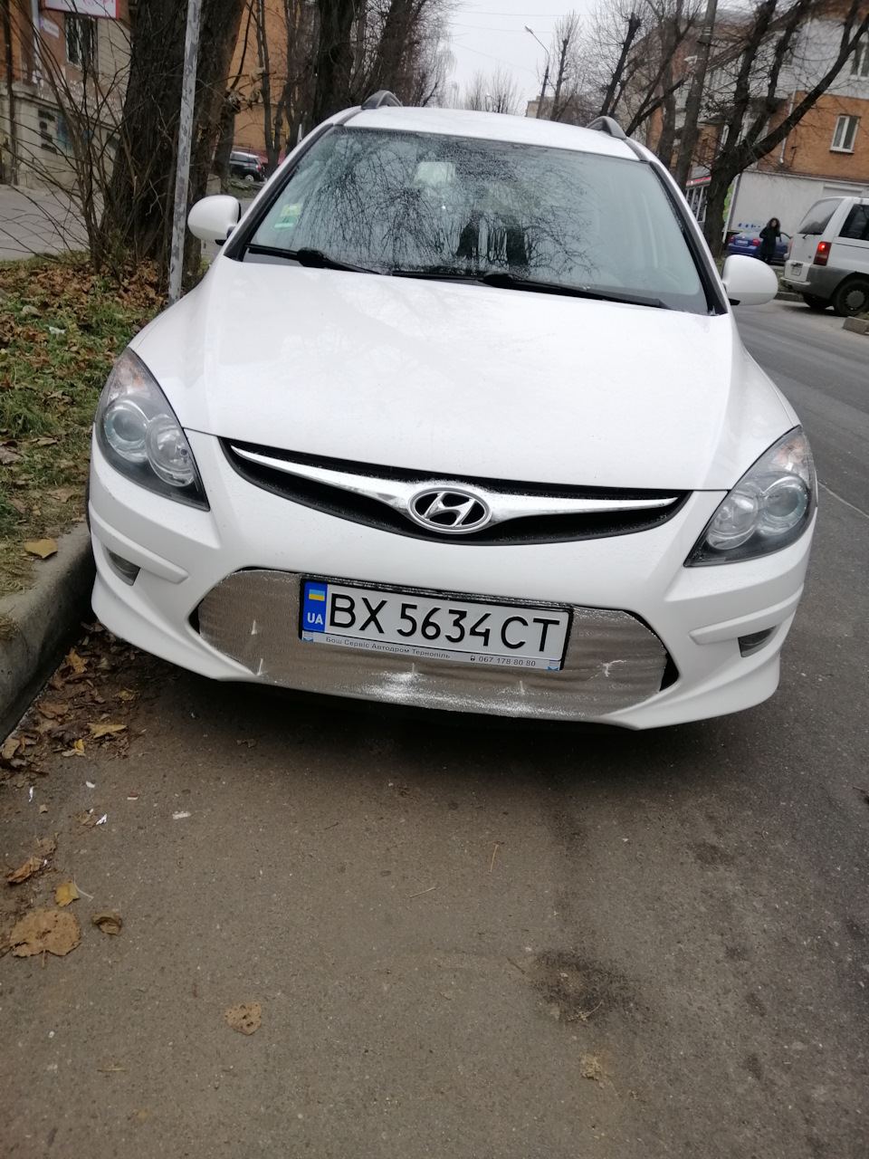 Зима, холод. Картонка. Нова страховка 3