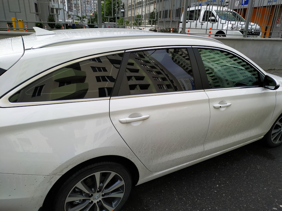 Захист двигуна, тонування задньої половини авто та дрібна сітка в решітку 4
