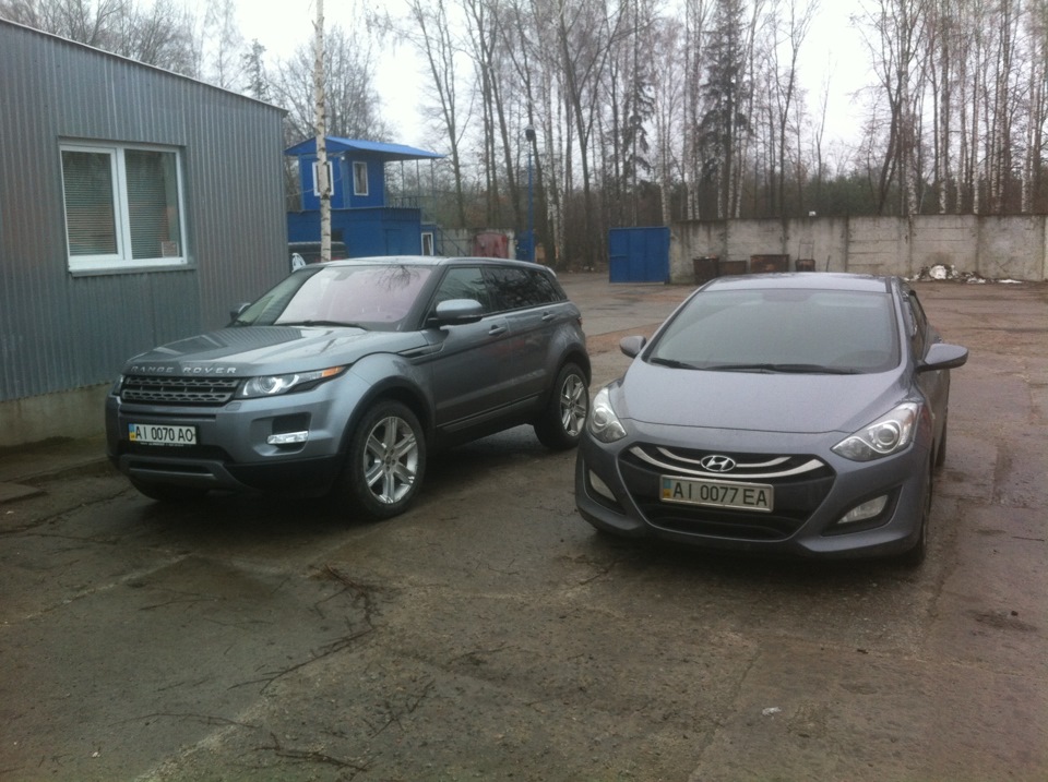 Hyundai vs Range Rover ))))) 2