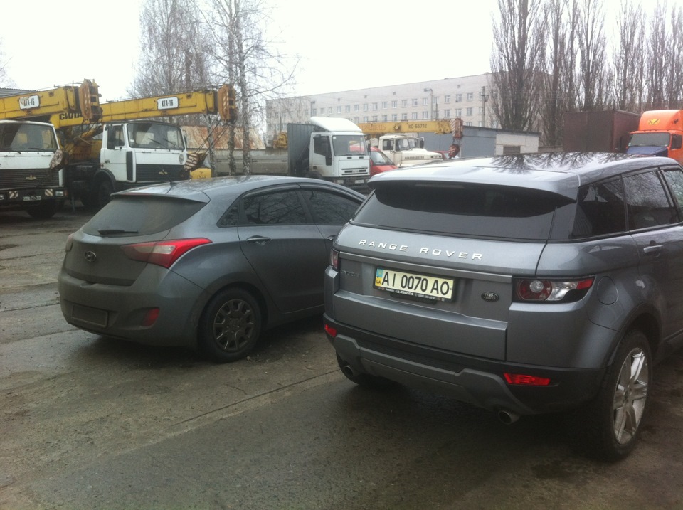 Hyundai vs Range Rover ))))) 5