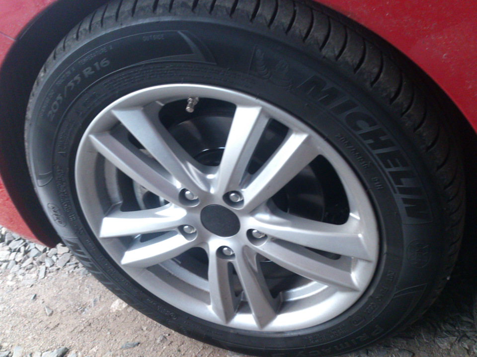 Встановлення дисків R16 та гуми Michelin Primacy 3 3