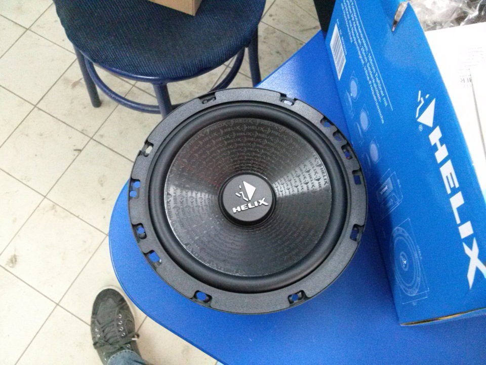 Встановлення автоакустики Helix B 62C Blue 3