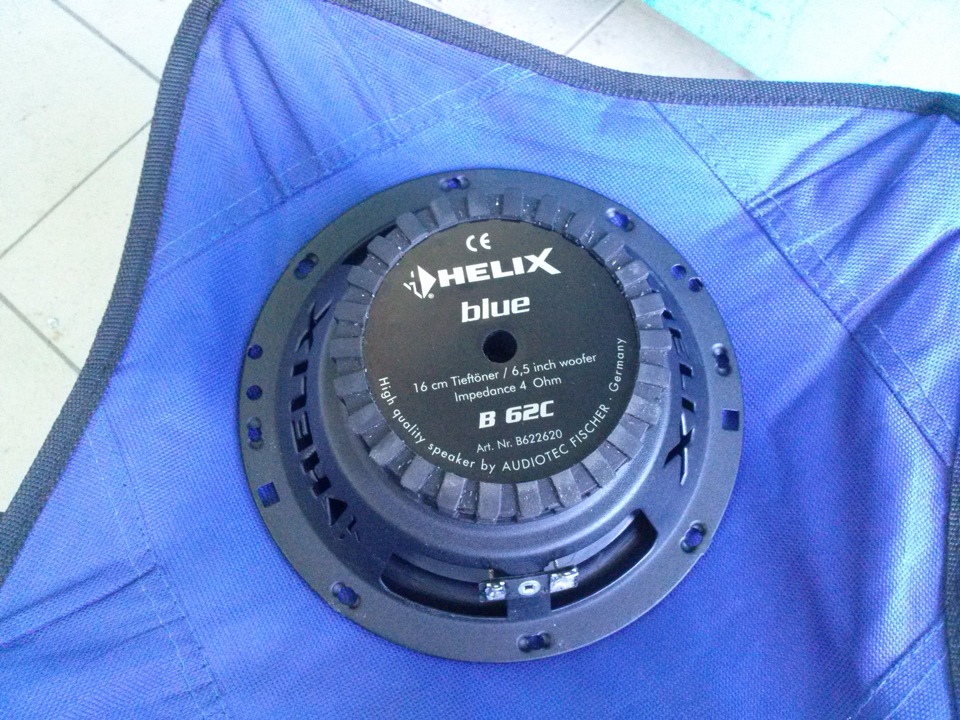 Встановлення автоакустики Helix B 62C Blue 4
