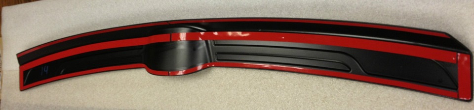 Захисна накладка на задній бампер. Made in USA 3