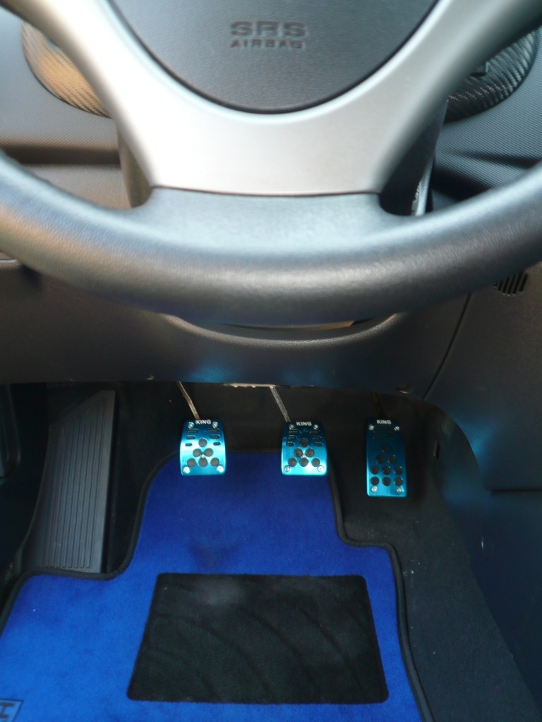 Накладки педалей KING Blue Style 3