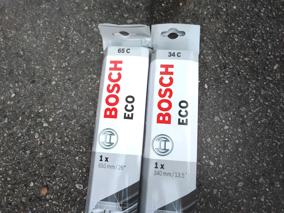 Заміна щіток склоочисника BOSCH