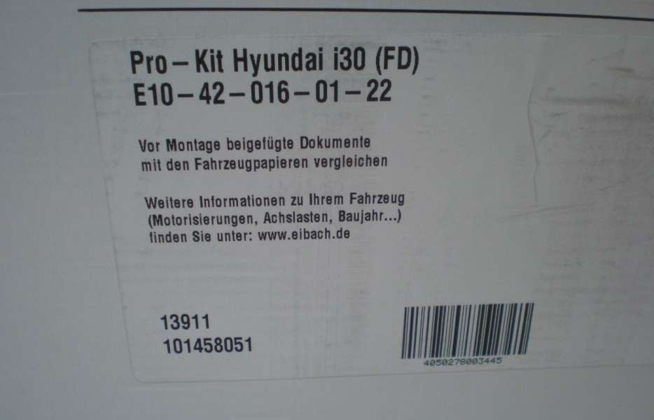 Продам нові пружини eibach -30 2