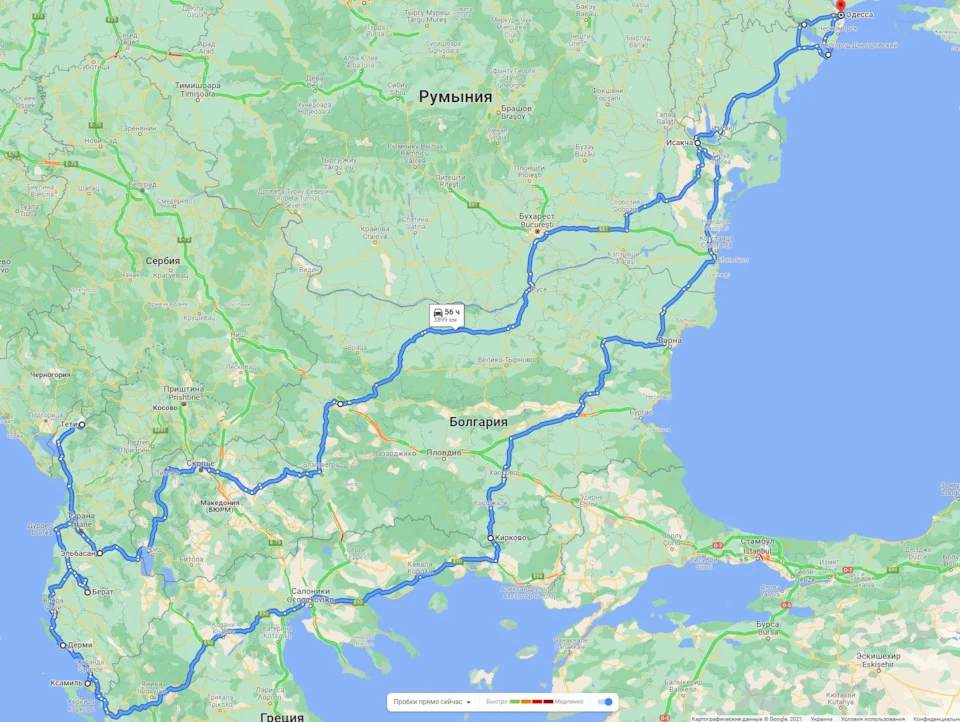 Осіння відпустка в Албанії