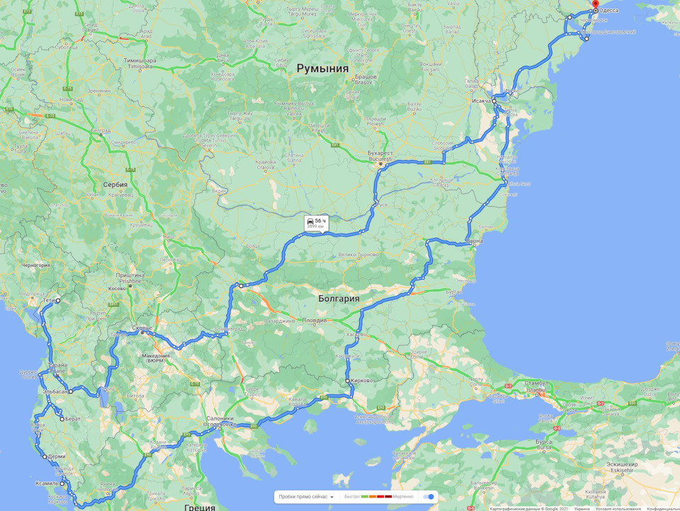 Осіння відпустка в Албанії 1