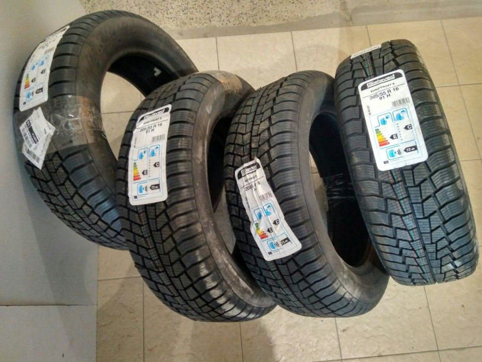 Зимові шини Gislaved Euro Frost 6 205/55 R16 91H 1