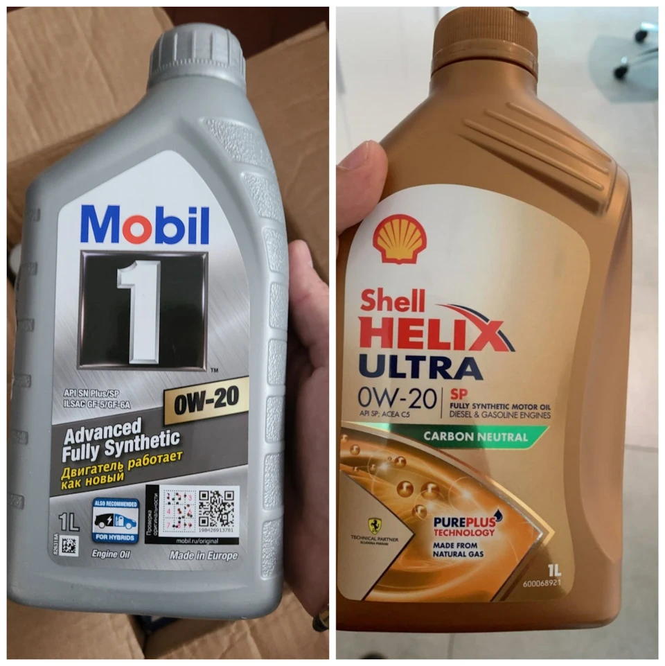 Mobil1 0w20 vs Shell 0w20? Я собі вирішив🙂
