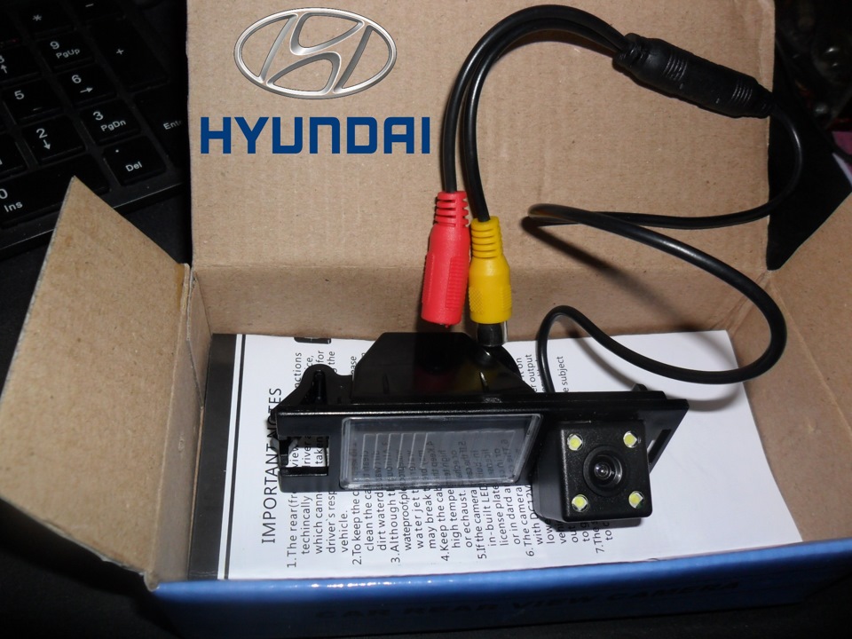 Камера заднього виду HYUNDAI IX35 Hd CCD 4LED 2