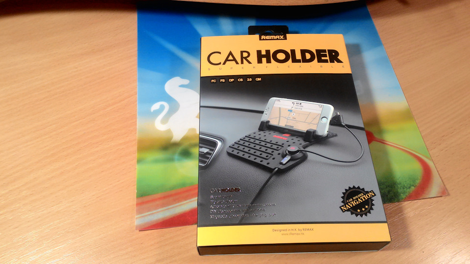 Килимок для смартфона REMAX Car Holder RC CS101 black 1