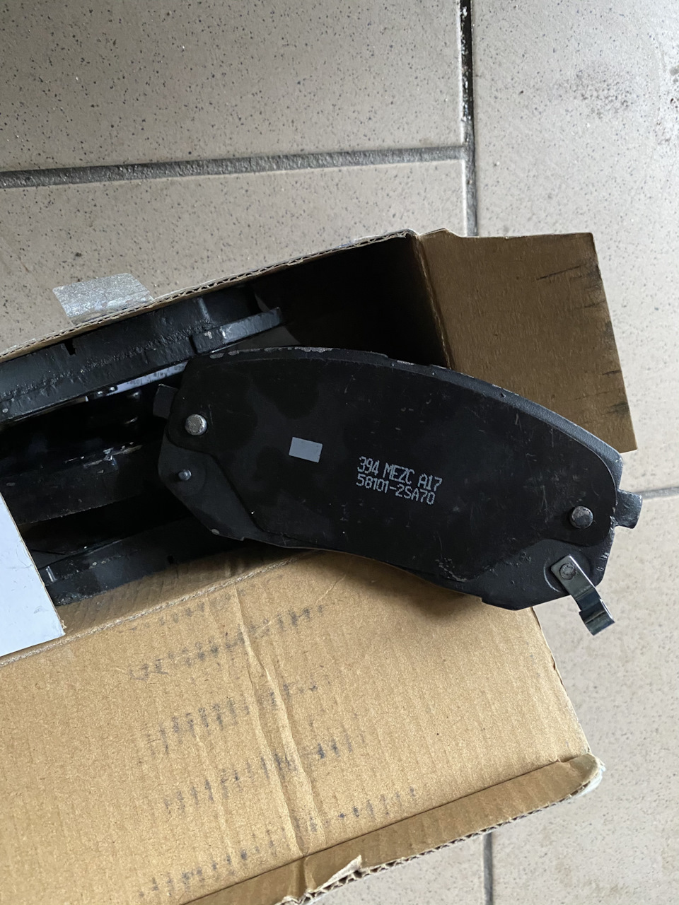 Тормозні колодки Hyundai 0581012SA70 2