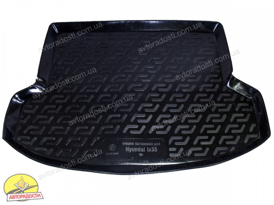 Килимок в багажник гумовий для Hyundai ix35 1