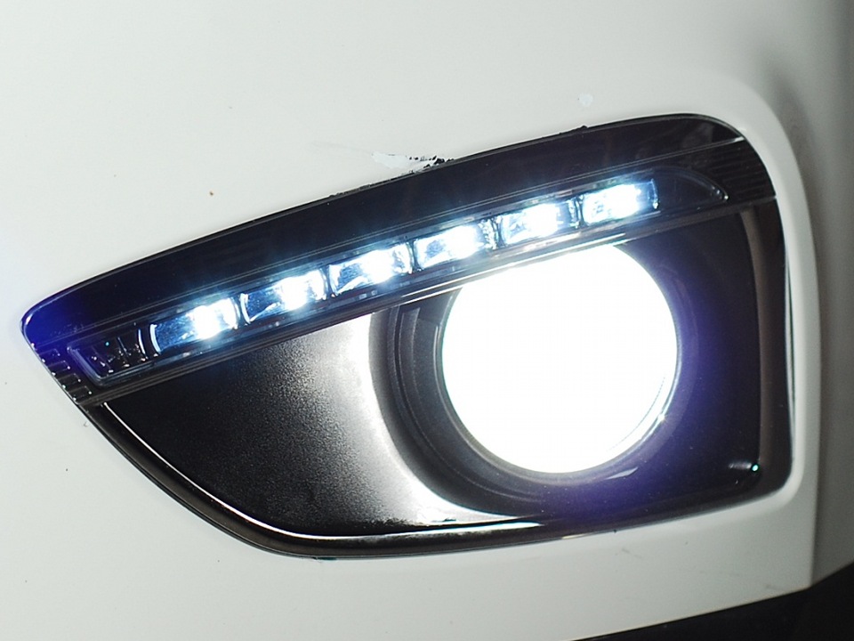 Встановлення DRL у протитуманні фари 1