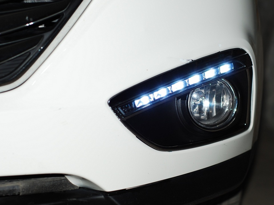 Встановлення DRL у протитуманні фари 2
