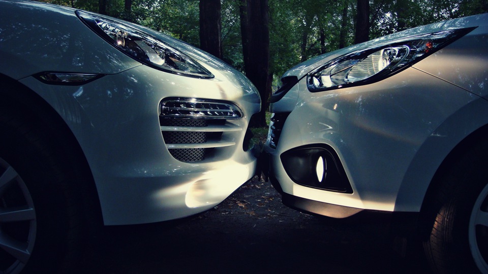 Фотосет Hyundai IX 35 & Porsсhe Cayenne 2