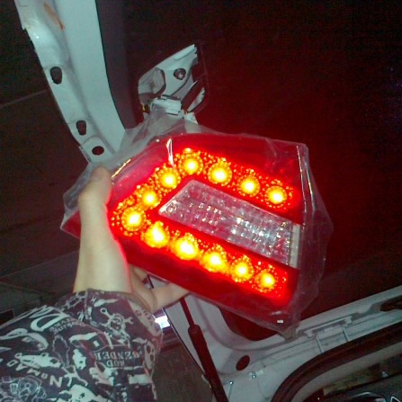 Обновка! Нова діодна задня оптика! LED! ! ! ! ! 1