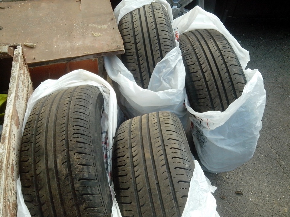 Продам б/в гуму, Hankook Optimo K415 R17 225/60 пр-во Ю. Корея. 1