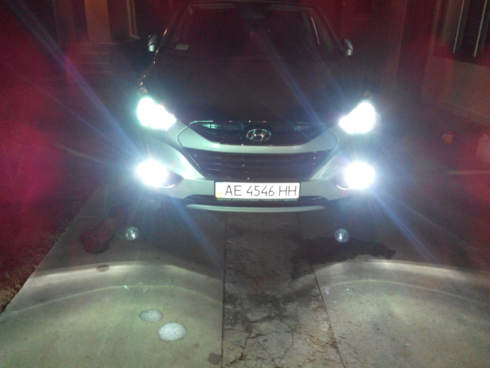 Установка XENON та діодів 4