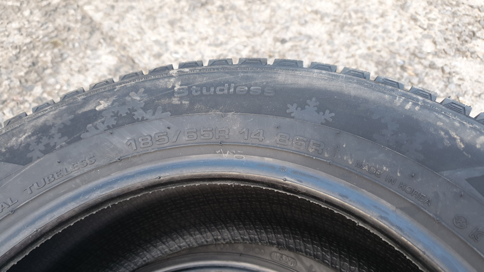 №2 Гума на зиму Kumho I Zen KW31 185/65 R14 86R Hyundai Matrix 1.6 4