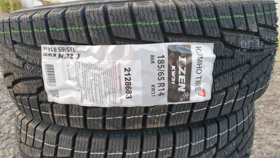 Заміна на зимові тапки Kumho I Zen KW31 185 65 R14 1