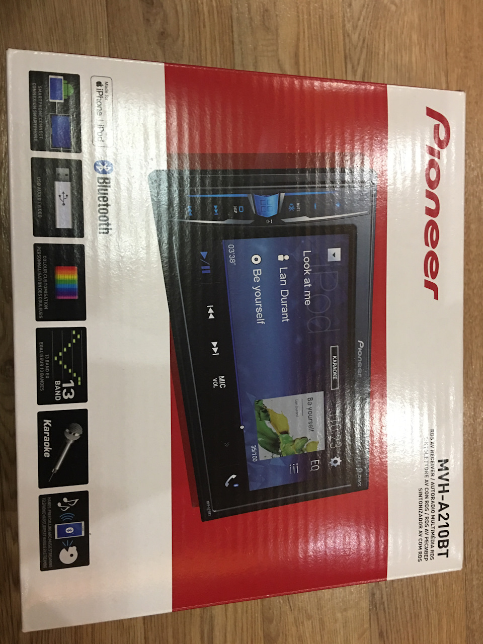 Магнітол Pioneer MVH-A210BT подивимося що з цього вийде! ))) 1