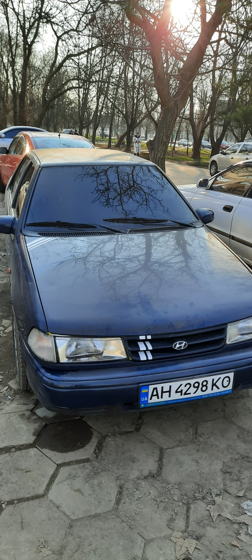 Наклейки hyundai pony 1