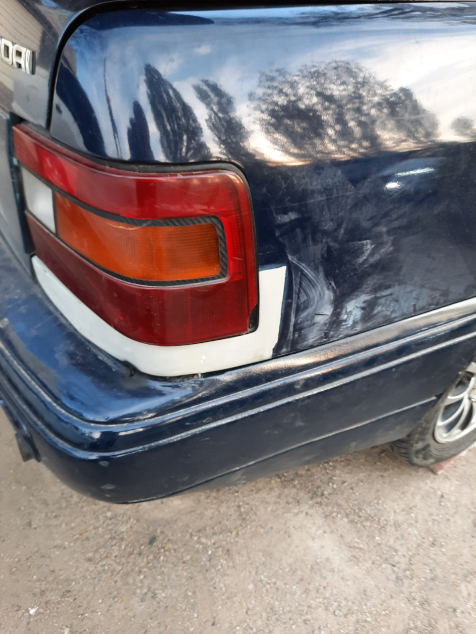 Шпаклівка фарбування. Hyundai pony 5