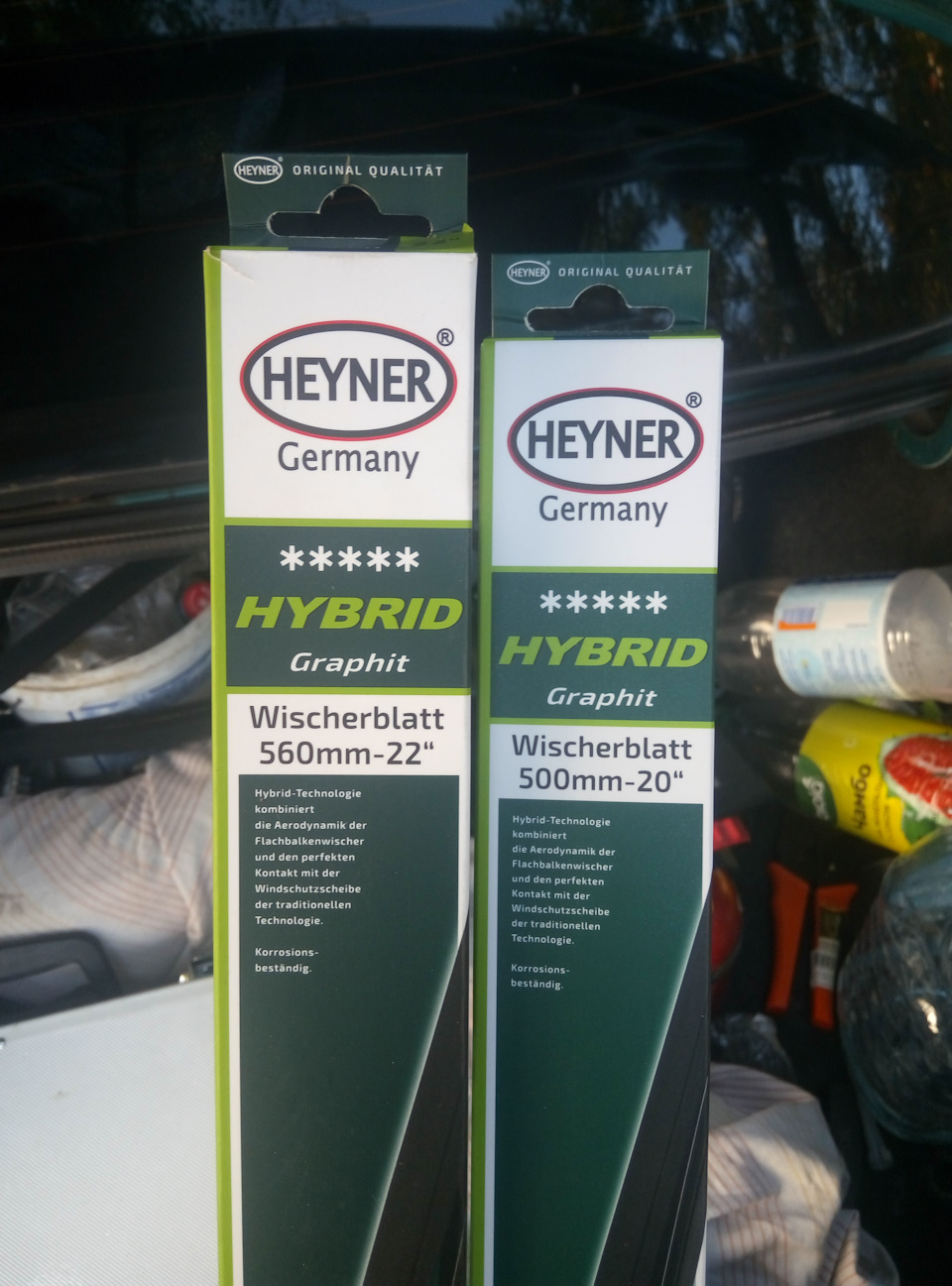 Щітки склоочисника HEYNER HYBRID 1