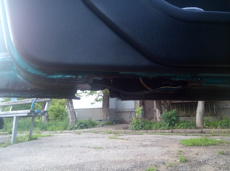 Заміна дверей водія. 3