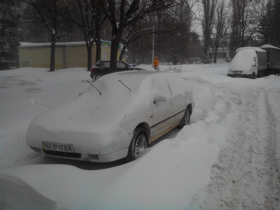 Зима прийшла! Yokohama Ice Guard IG35 у роботі. 1