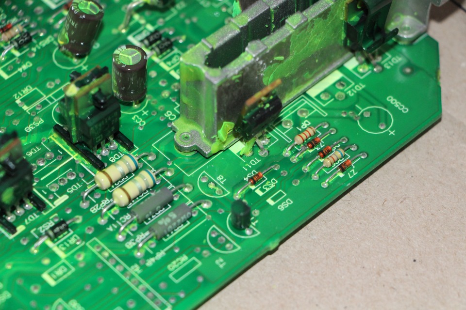 Заміна транзисторів в ECU 5