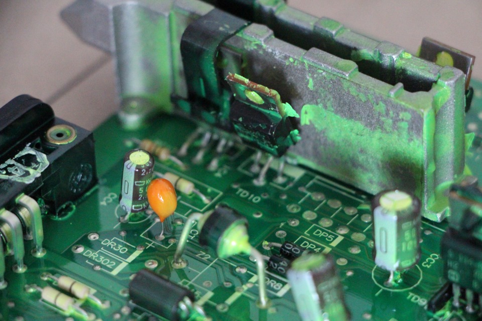 Заміна транзисторів в ECU 4