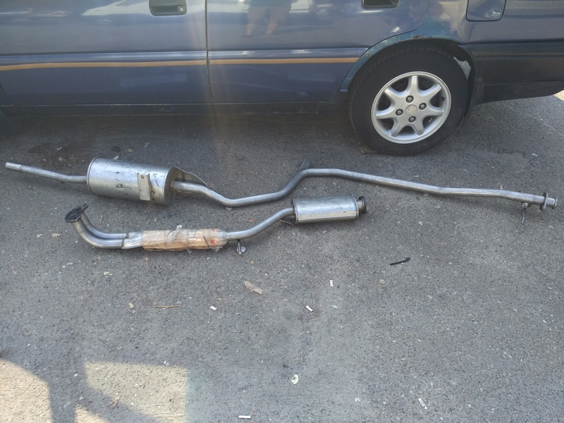 Заміна вихлопної системи. Потрібна допомога Поніводів 1