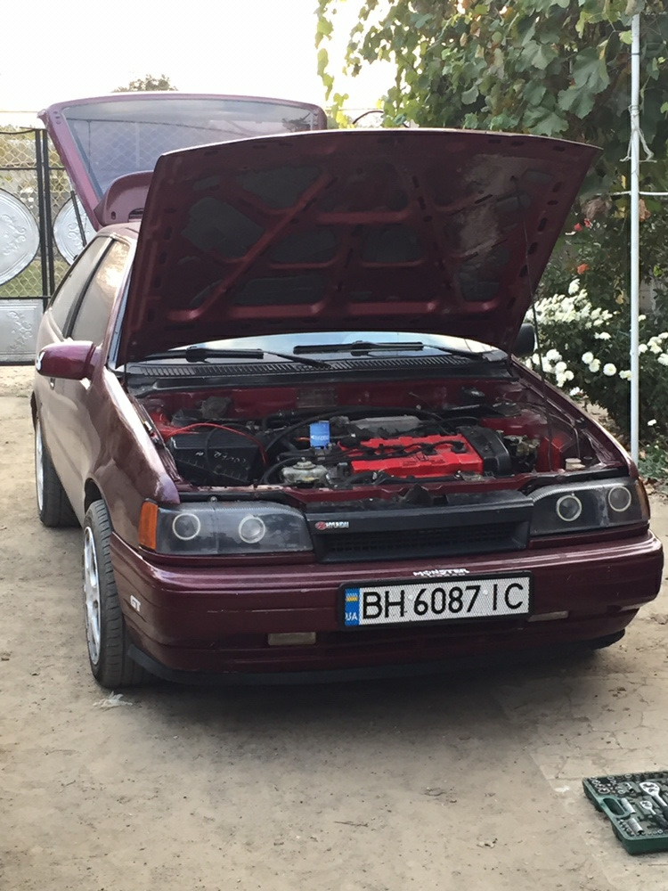 Hyundai pony(excel) із серцем HONDA 1