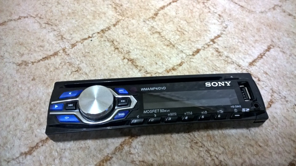 SONY на заміну штатному касетнику. 1