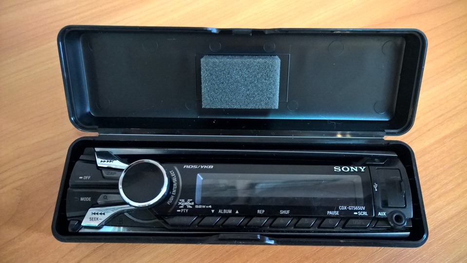 SONY на заміну штатному касетнику. 5