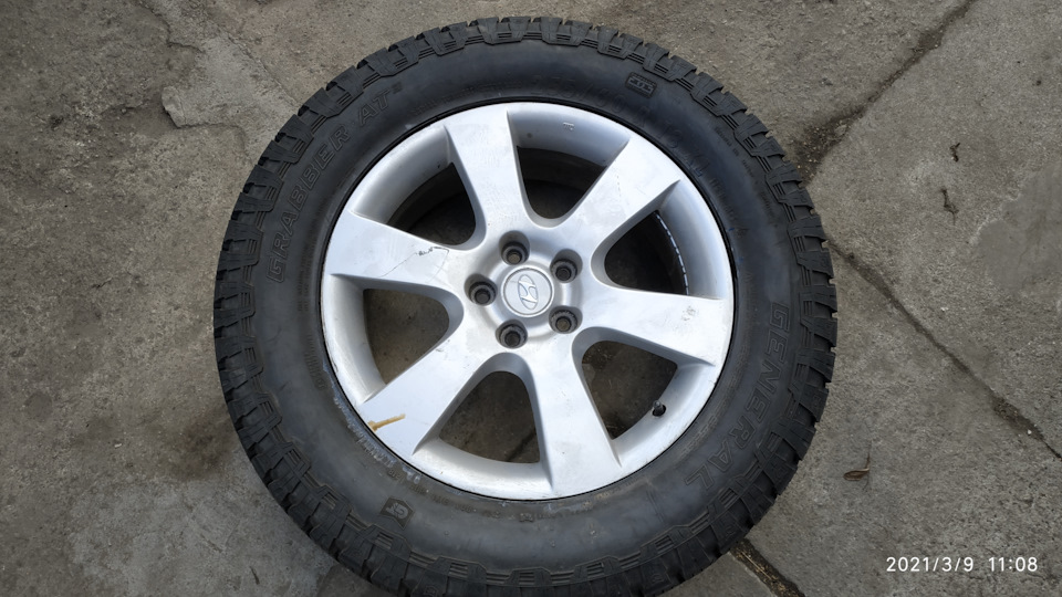 Сезон на AT-ку. 255/60 R18 General Grabber AT 4