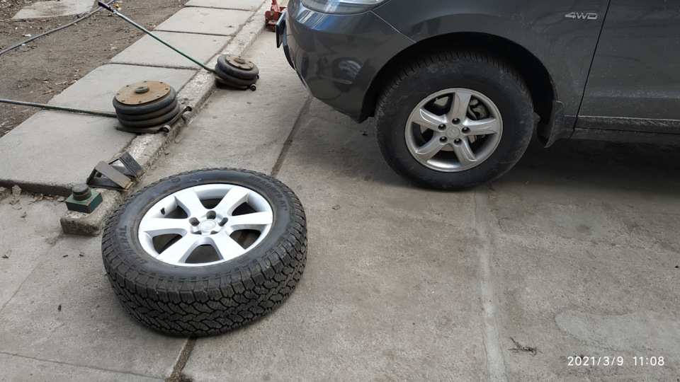 Сезон на AT-ку. 255/60 R18 General Grabber AT 3