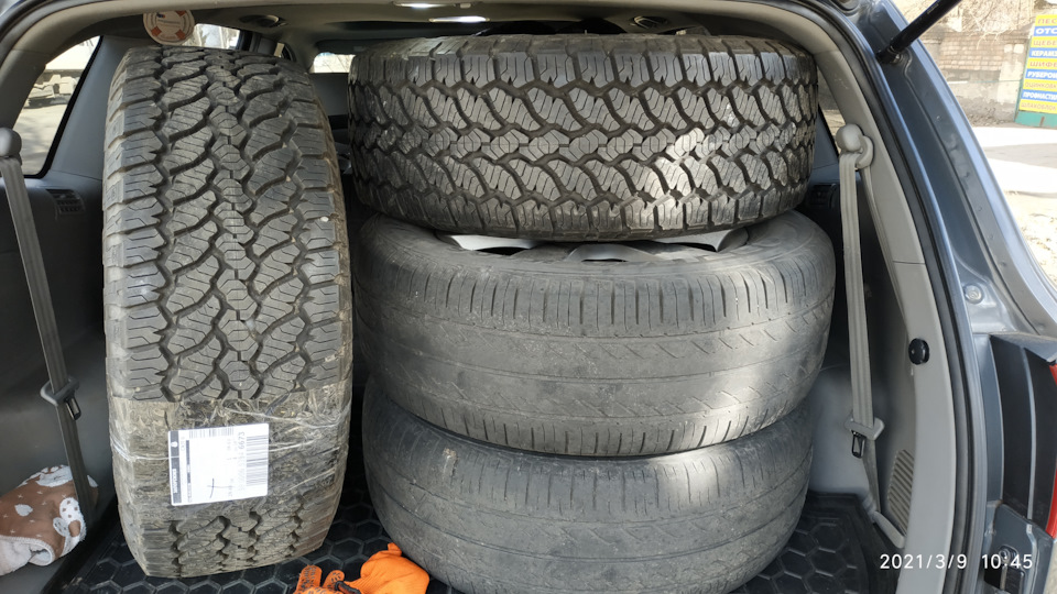 Сезон на AT-ку. 255/60 R18 General Grabber AT 1
