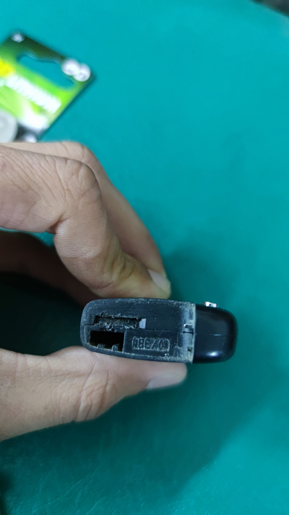 Key is not detected або заміна батарейки смарт-ключа 3
