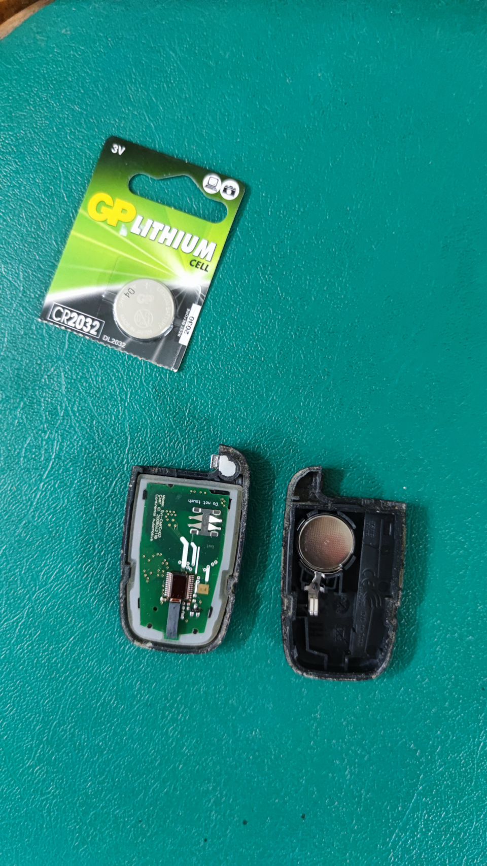 Key is not detected або заміна батарейки смарт-ключа 5