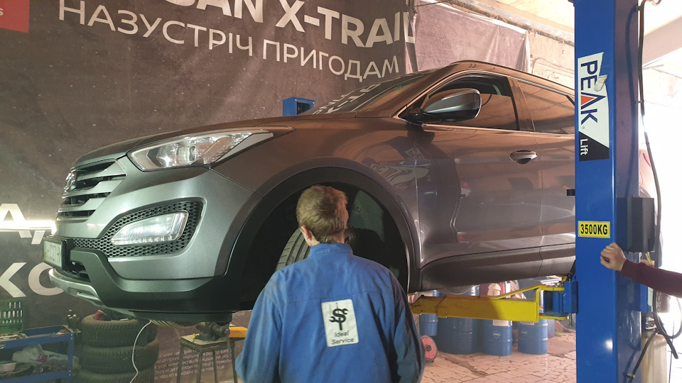 Відвідування СТО та цілий букет неполадок у Santa Fe DM. Сум( 2