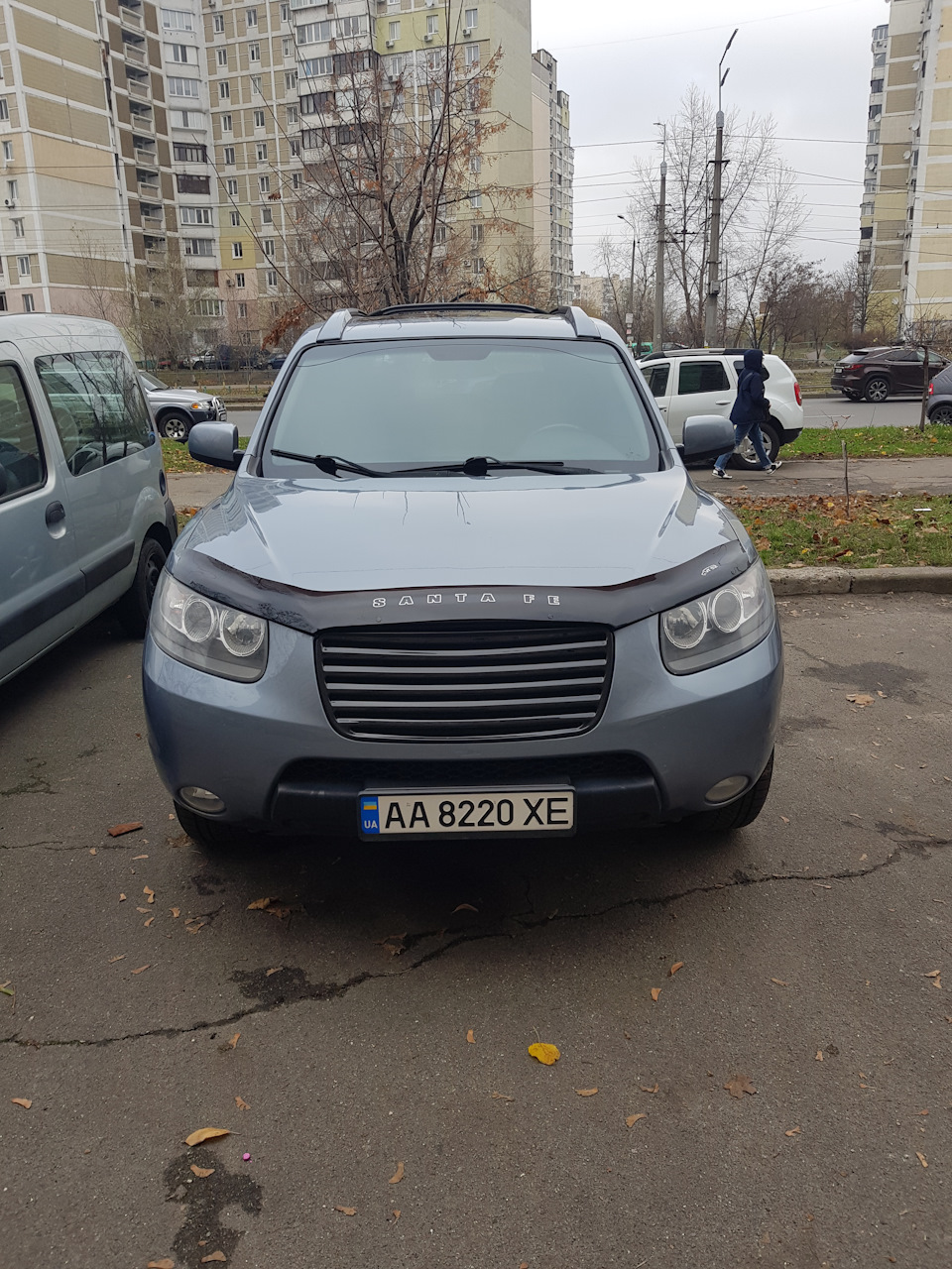 Грати радіатора санта - фе 4