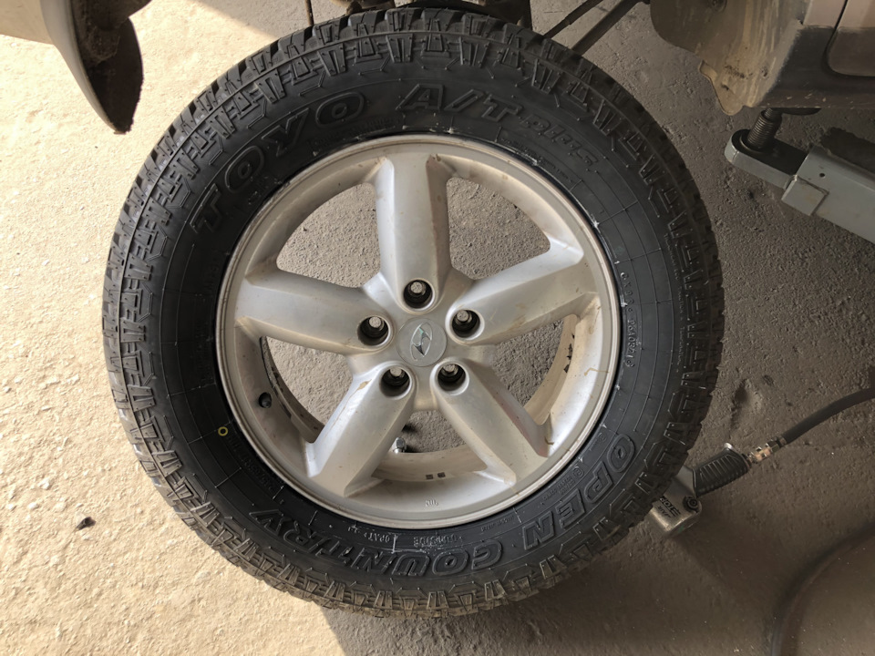 Нова гума на літо Toyo Open Country A/T Plus 3
