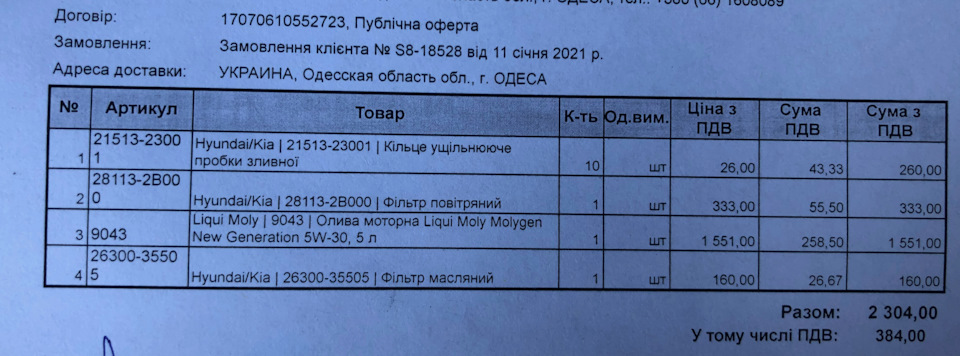 Планова заміна мастила 3